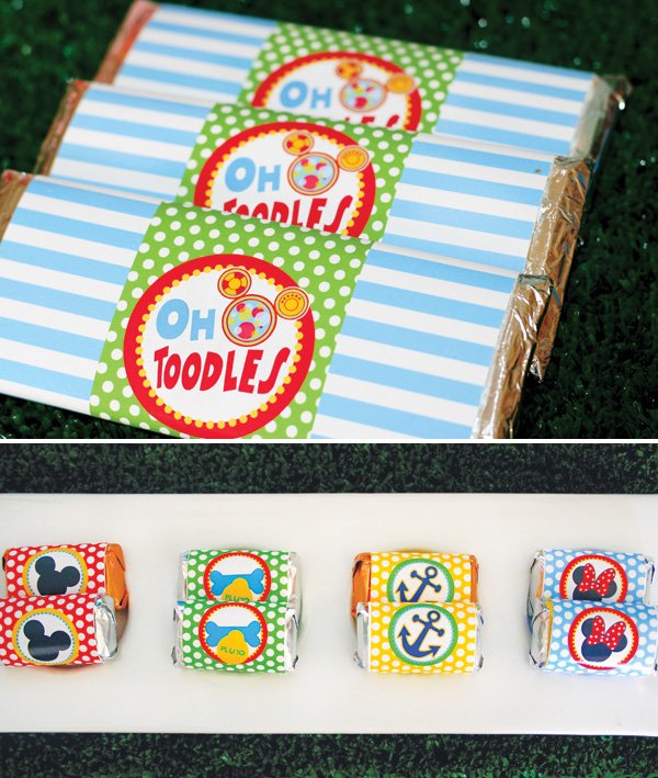 mickey mouse chocolate wrapper printables