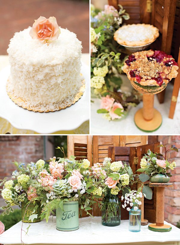 whimsical vintage garden wedding inspiration and ideas