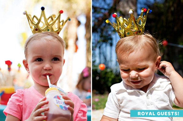 DIY royal birthday crown tutorial