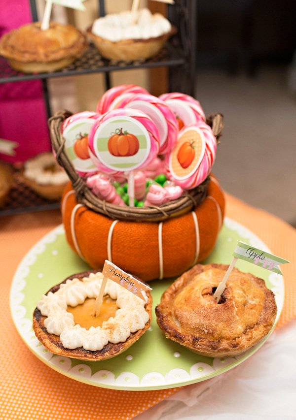 Pumpkin Birthday Candy Favors