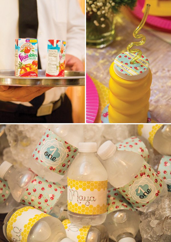 garden first birthday drinks