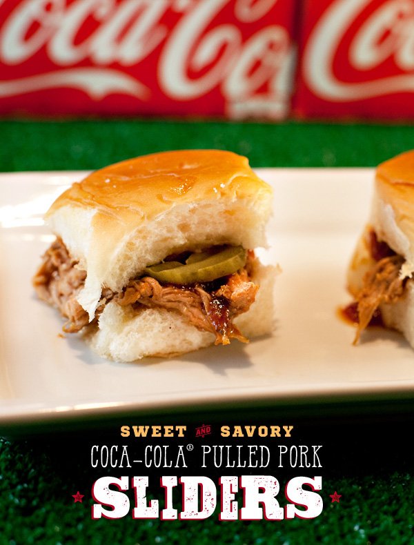 Pulled Pork Sliders Recipe with Coca-Cola BBQ Sauce
