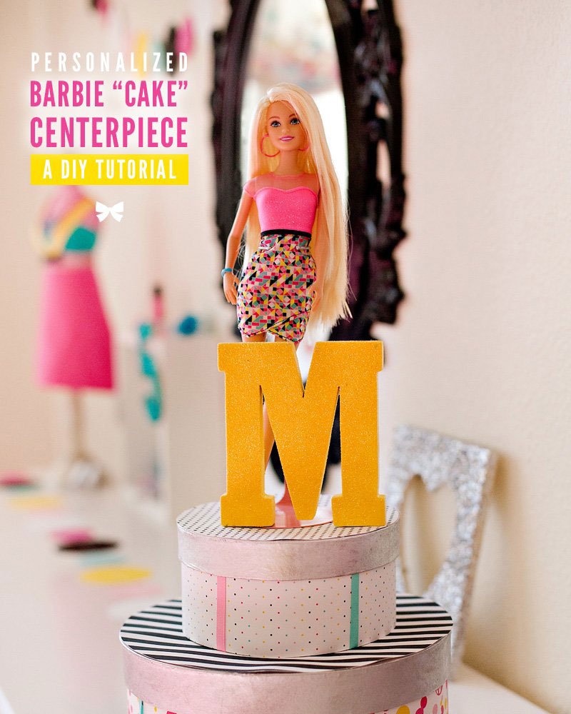 Barbie Birthday Party Centerpiece
