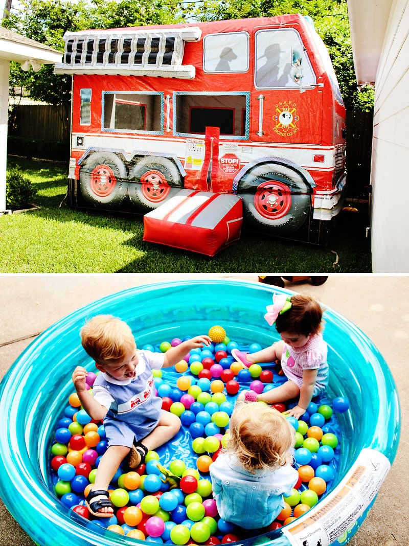 firetruck birthday party