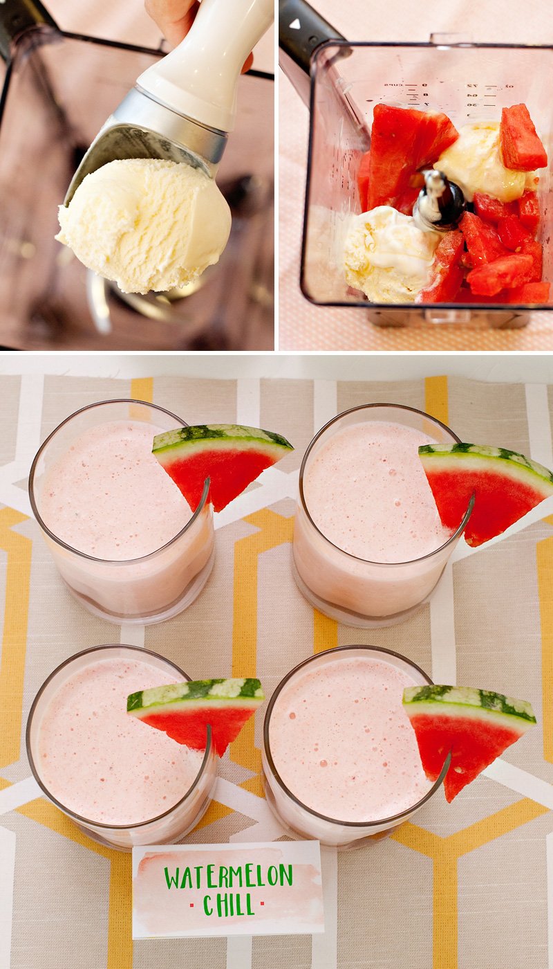 watermelon chill milkshake