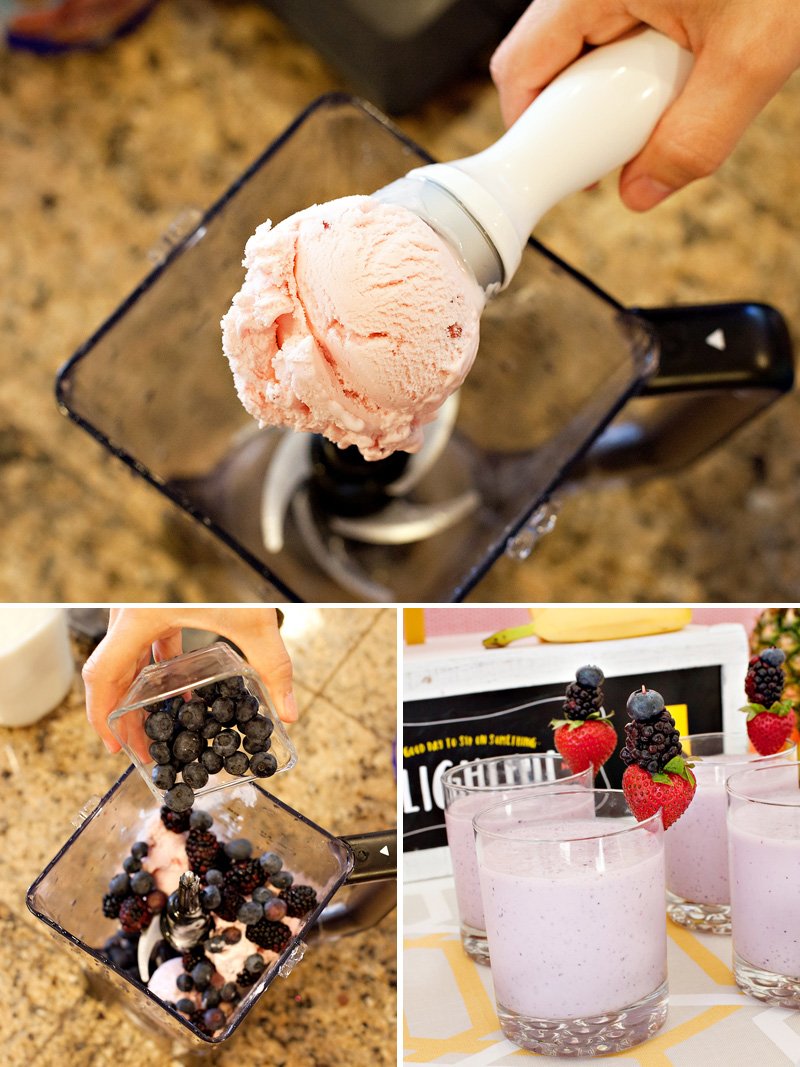 berry delight milkshake
