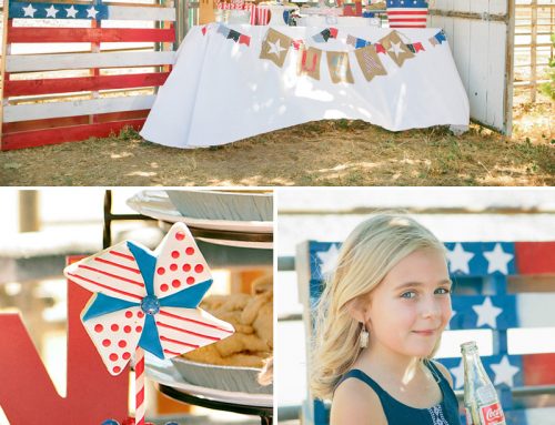 A Vintage Americana Birthday Party on the Ranch