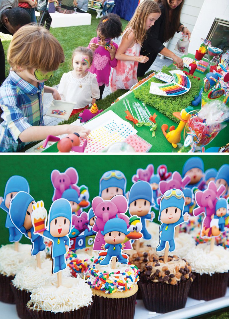 Pocoyó Party  Baby girl birthday decorations, 2nd birthday party themes,  Kids birthday themes