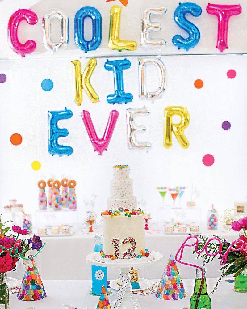Rainbow Birthday Backdrop Ideas