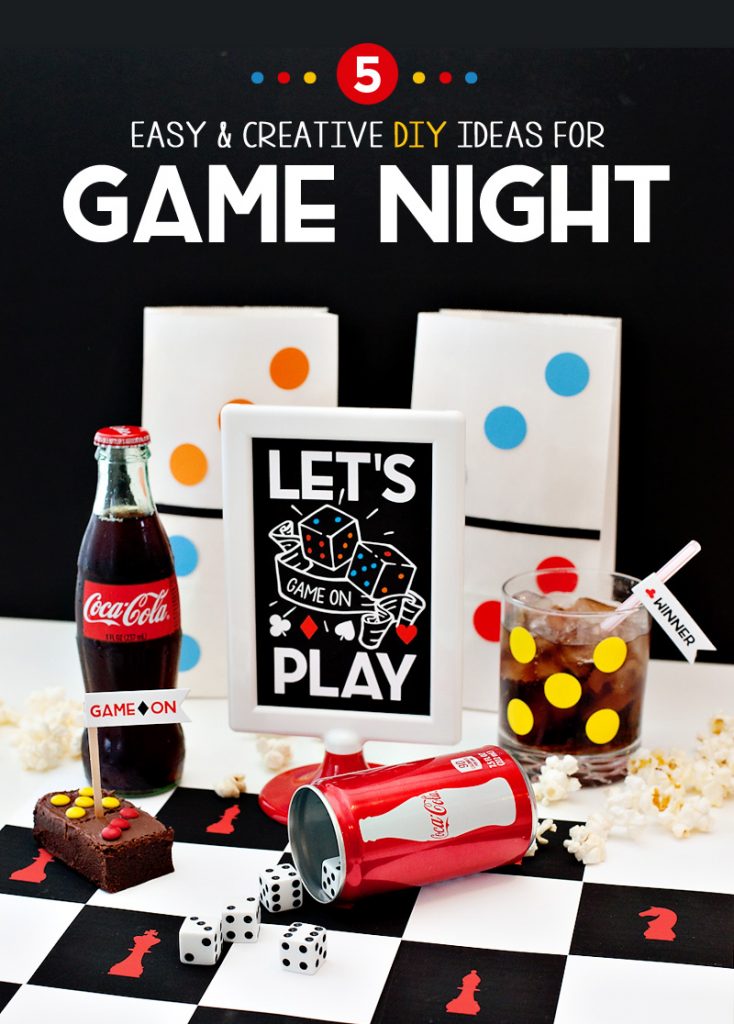 DIY Game Night Ideas for Parties or Family Game Night