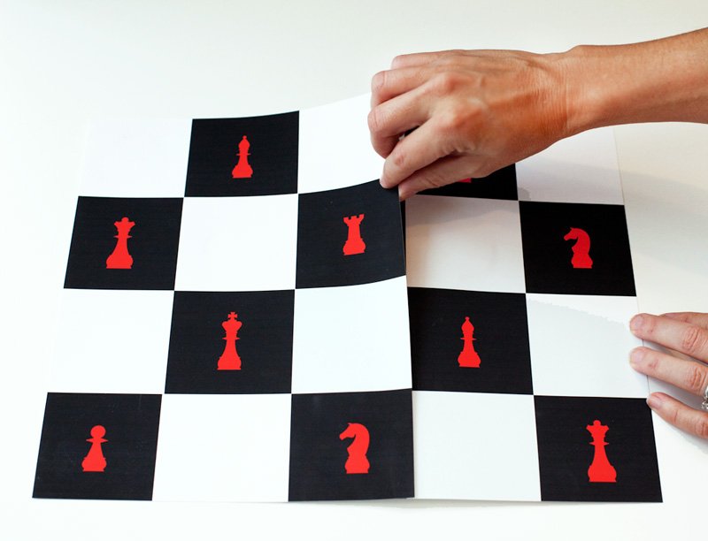 Printable Chess Board Decoration