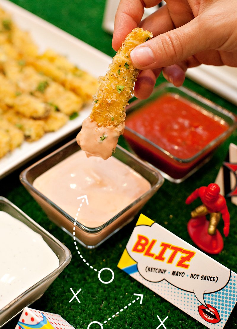 Game Day Dipping Sauce Idea - Blitz