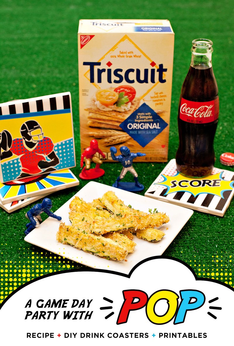 Pop Art Football Party Ideas