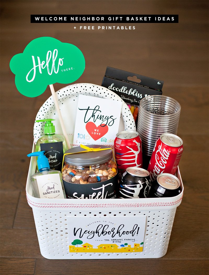 Creative Welcome Neighbor Gift Ideas + #ThatsGold Coca-Cola Giveaway //  Hostess with the Mostess®