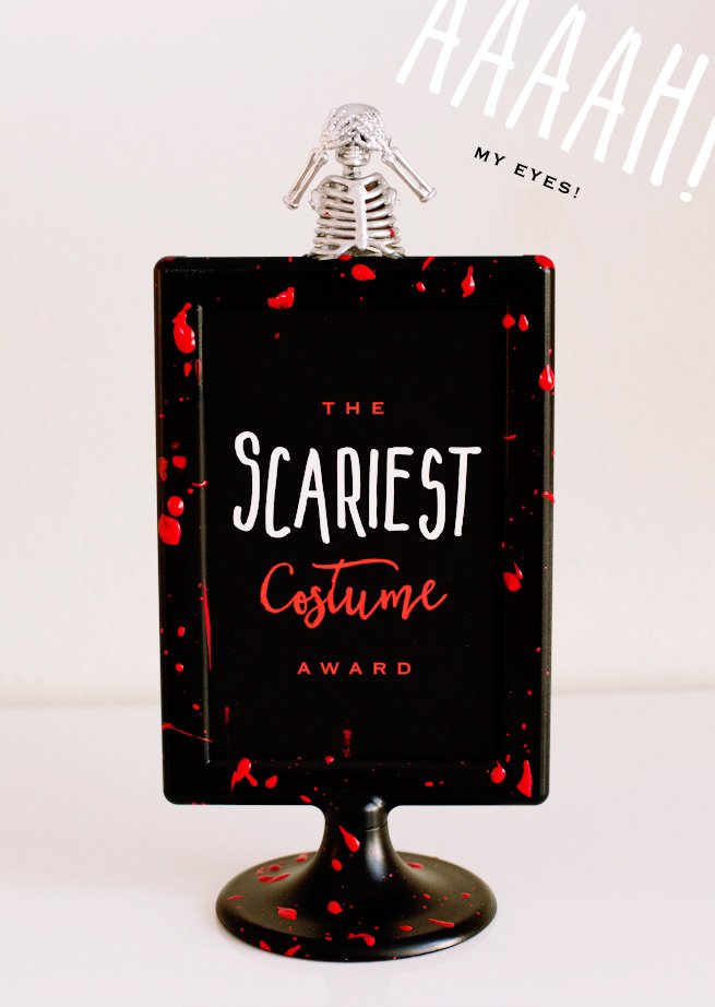 Scariest Halloween Costume Award