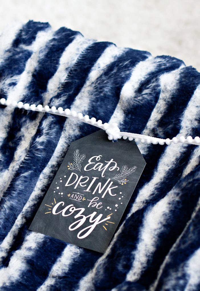 Printable Holiday Gift Tags - Eat, Drink & Be Cozy