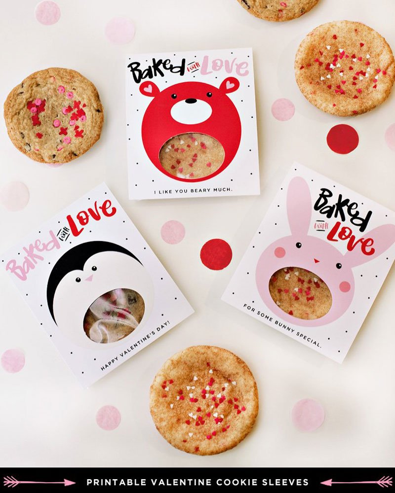 valentine's day cookie gifts