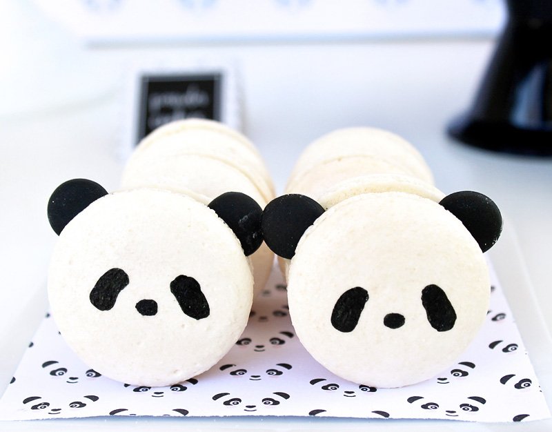 panda macarons