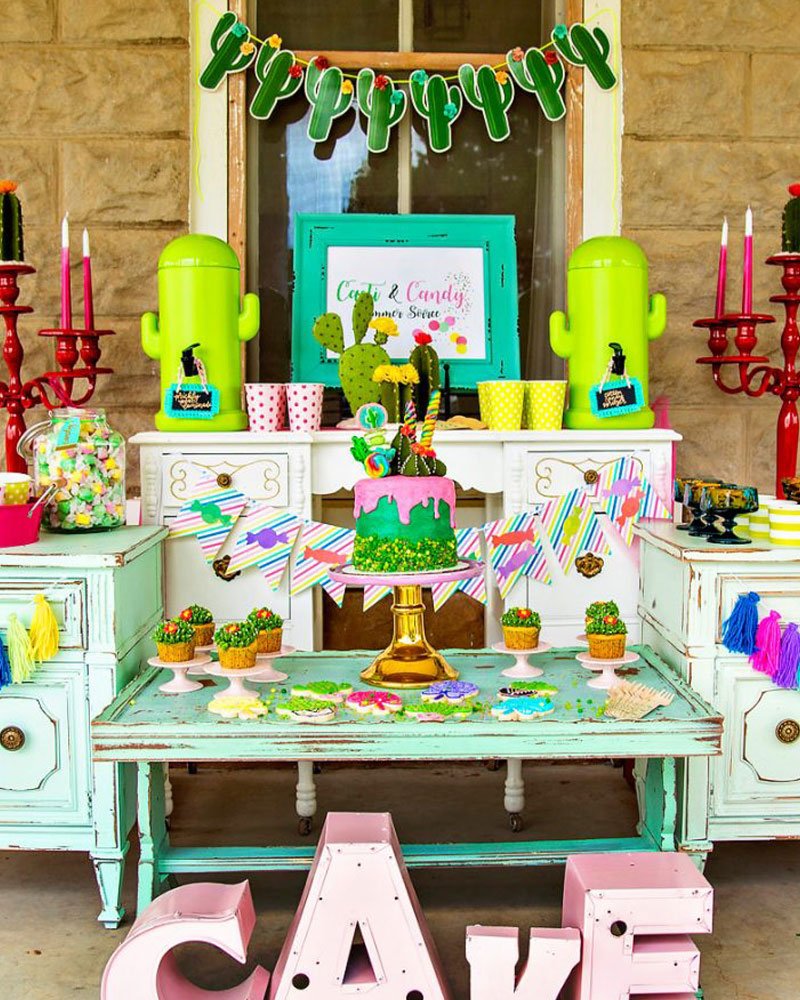 Cacti and Candy Party