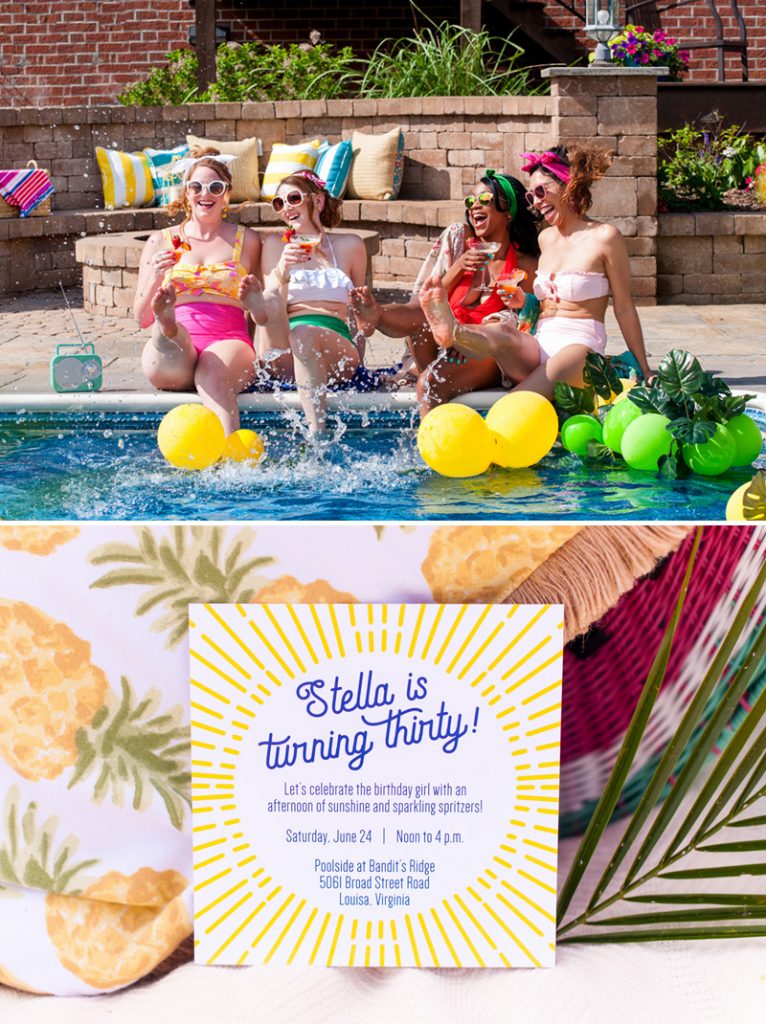 Vintage Cabana Pool Party