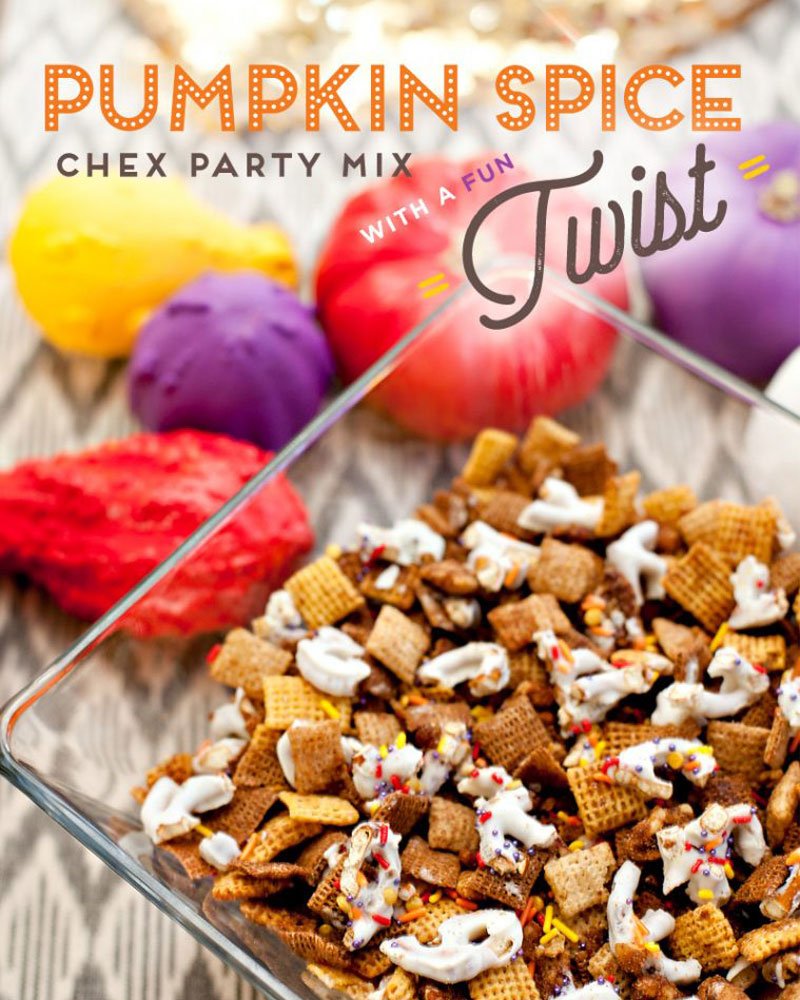 Pumpkin Spice Chex Party Mix