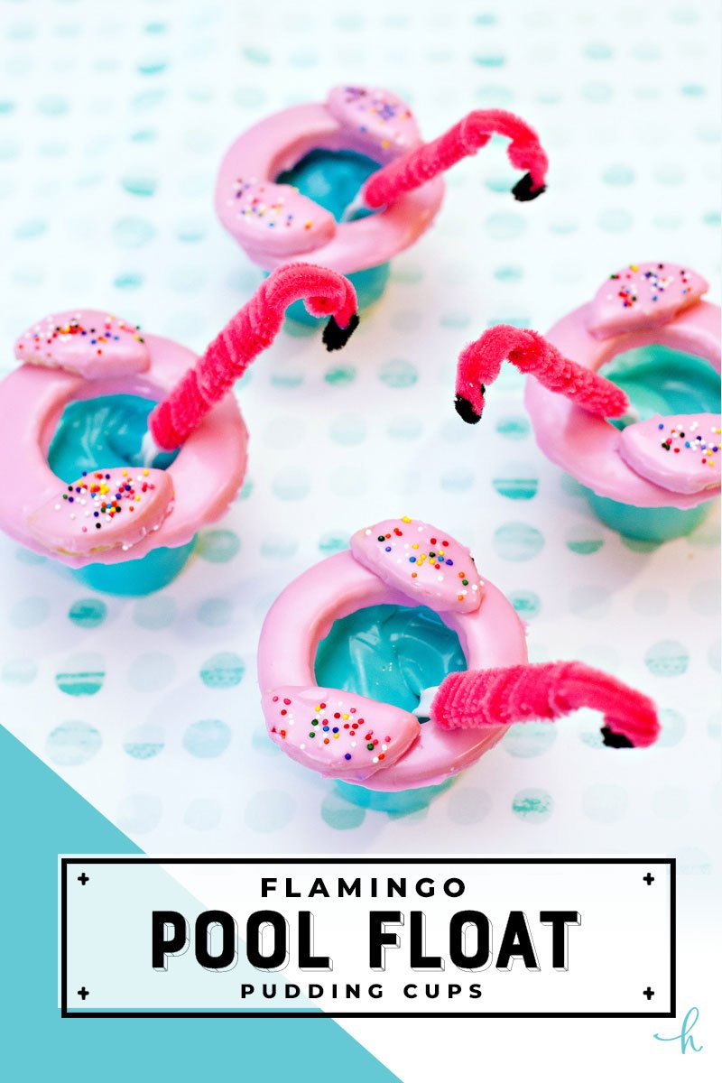 Flamingo Pool Float Party Desserts