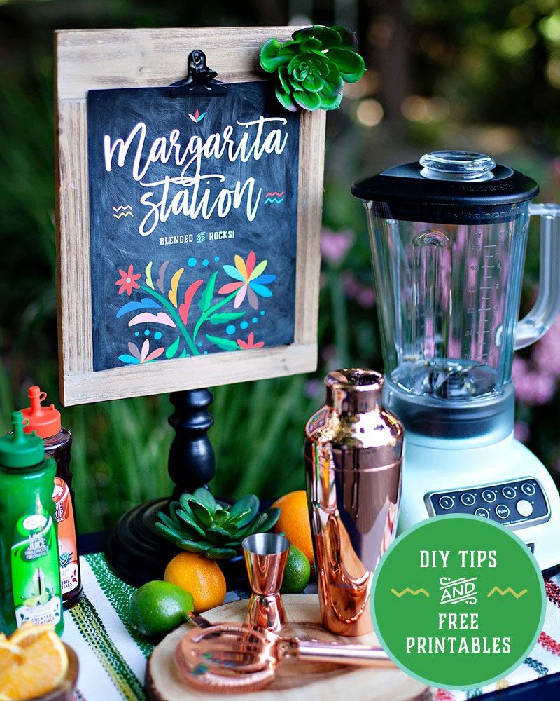 5 Tips for Styling a Margarita Station // Hostess with the Mostess®