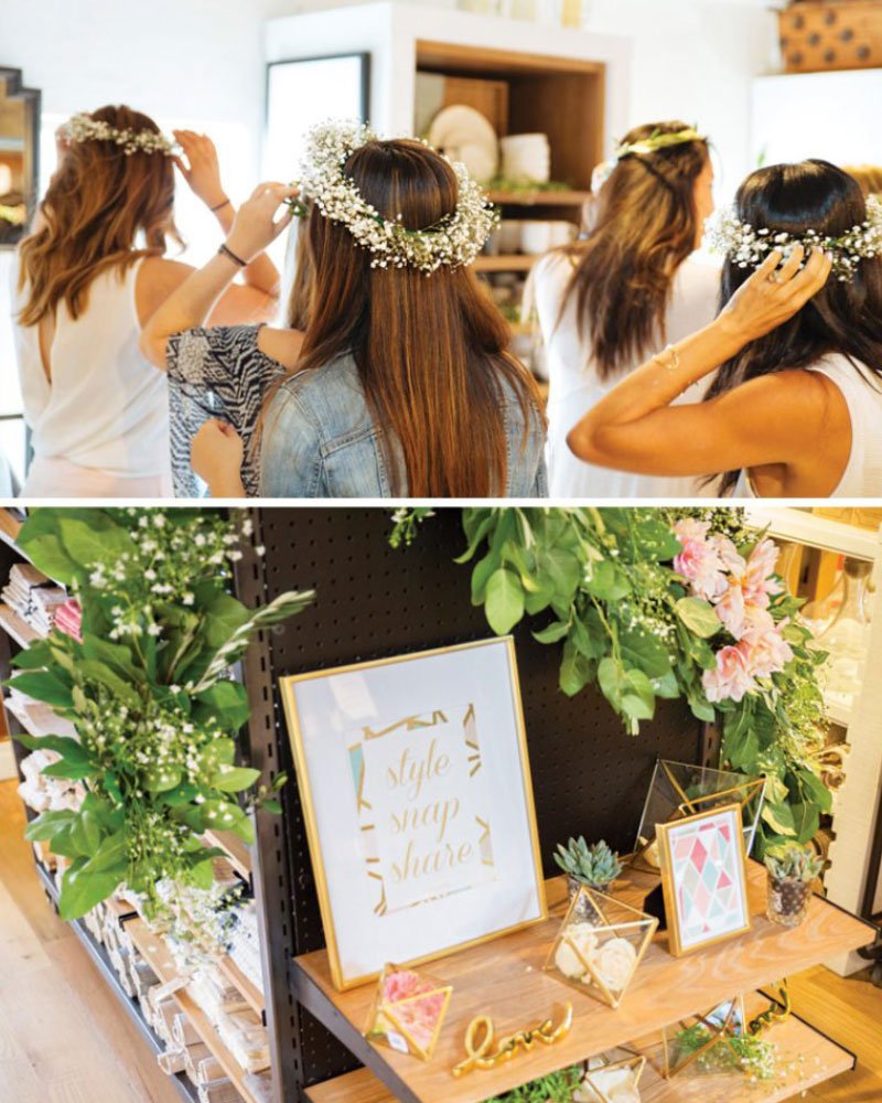 Chic and Pretty Crafting Party