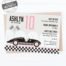 Vintage Race Car Pink Birthday Party Invitation