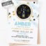 Confetti & Champagne Birthday Invitation