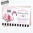Glam Flamingo Birthday Party Invitation