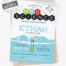 Mad Science Birthday Invitation