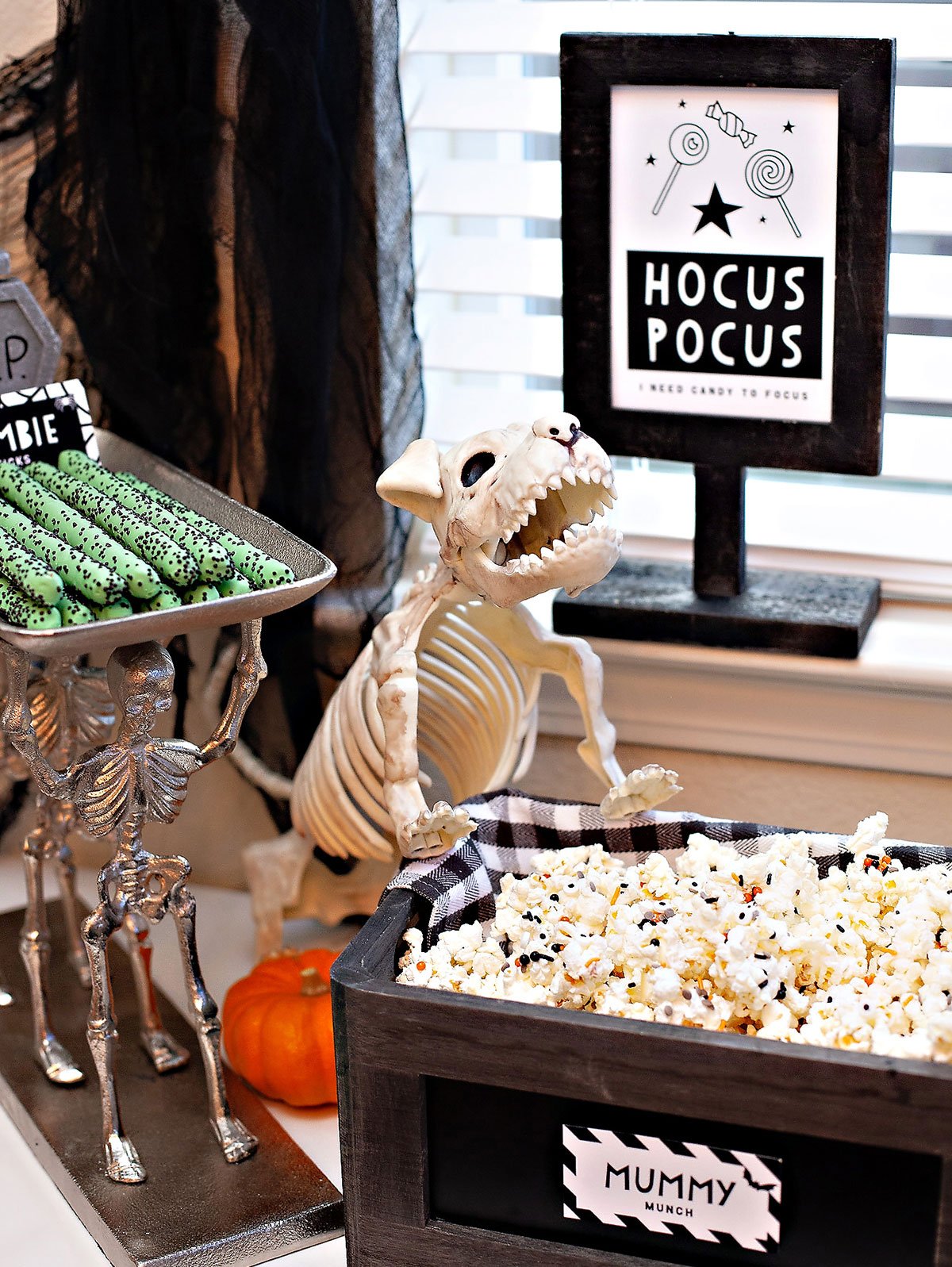 Halloween Mummy Munch Popcorn