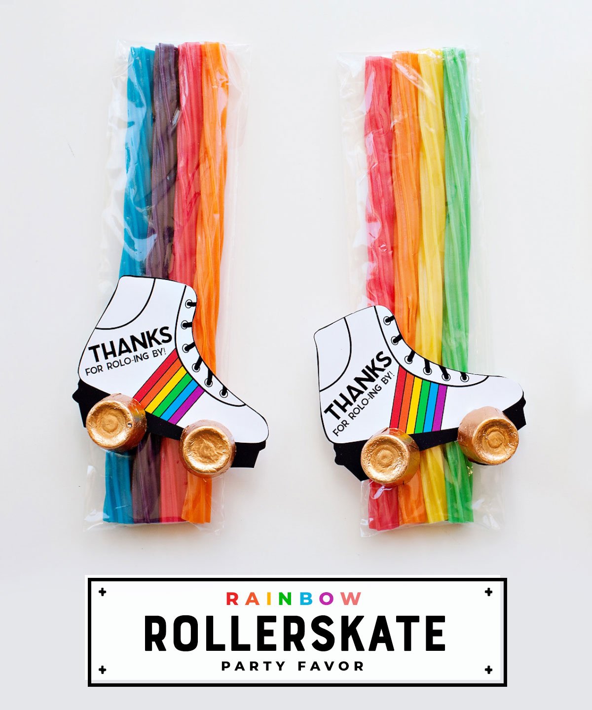Roller skate Party Favor