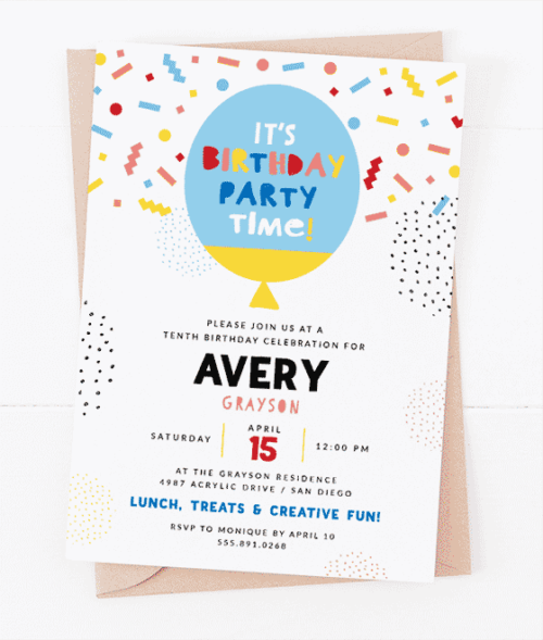 Nutcracker Birthday Party Invitation | Hostess with the Mostess®