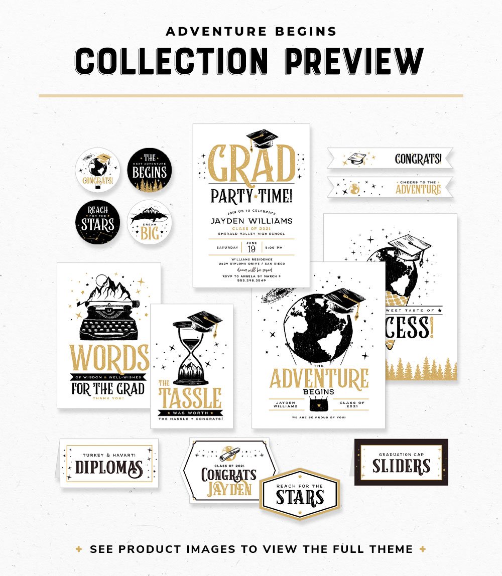 Adventure Begins Party Collection - Hostess with the Mostess®