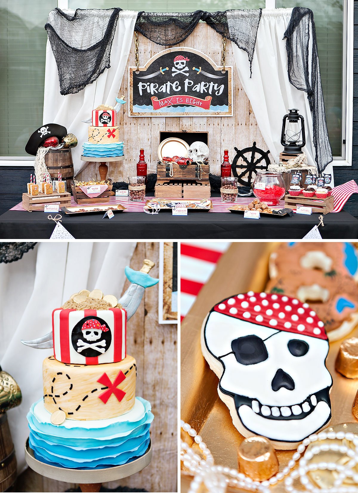 Pirate Dessert Table