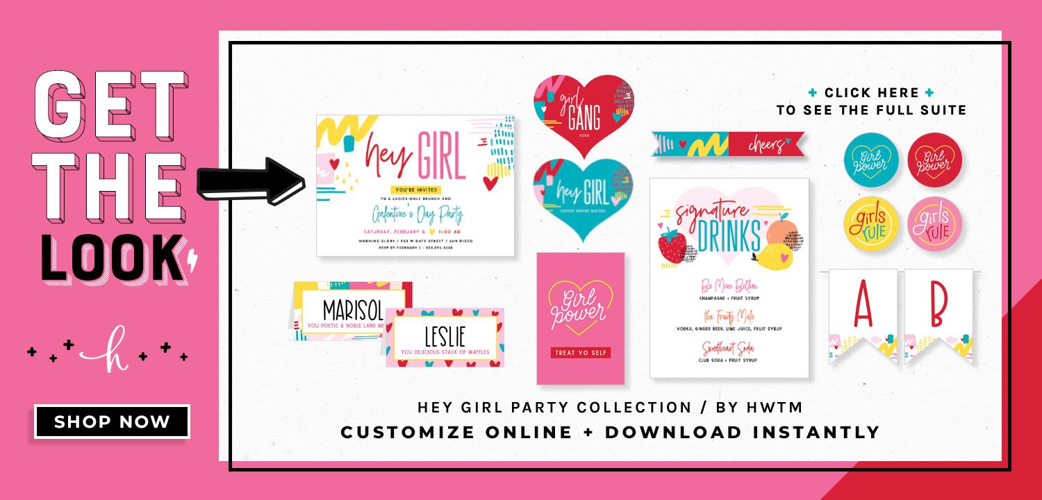 Galentine's Day Party Printables