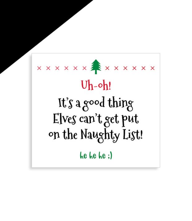 Custom Elf Notes - Hostess with the Mostess®