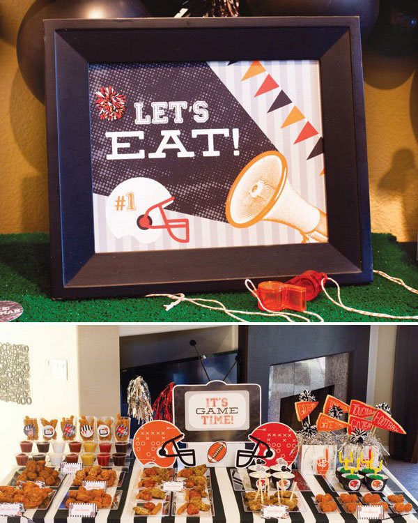 Football Party Snacks