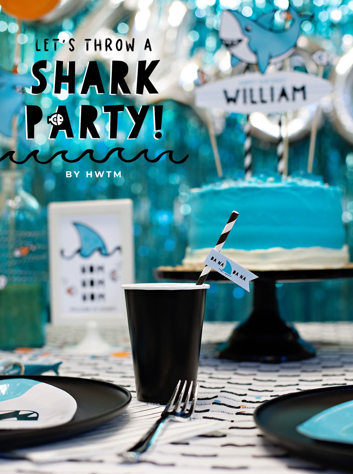 shark party creative guide