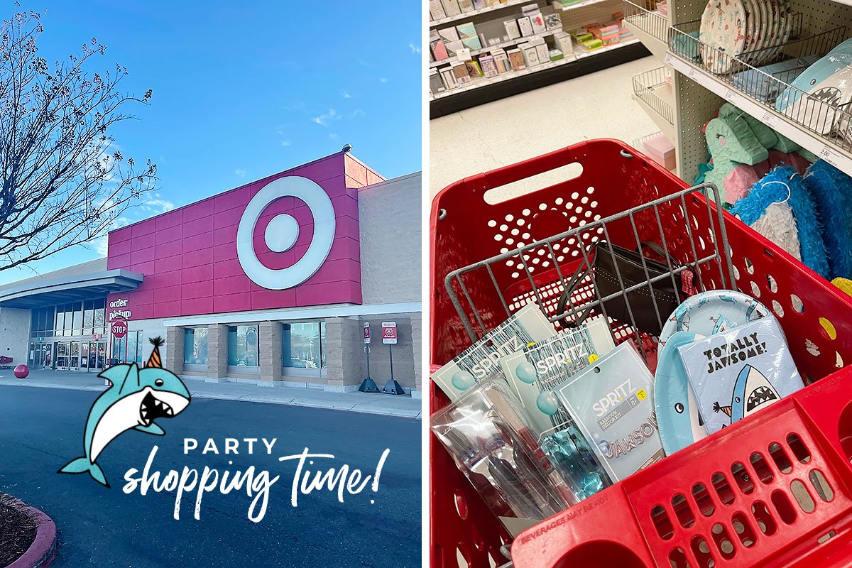 shopping at Target