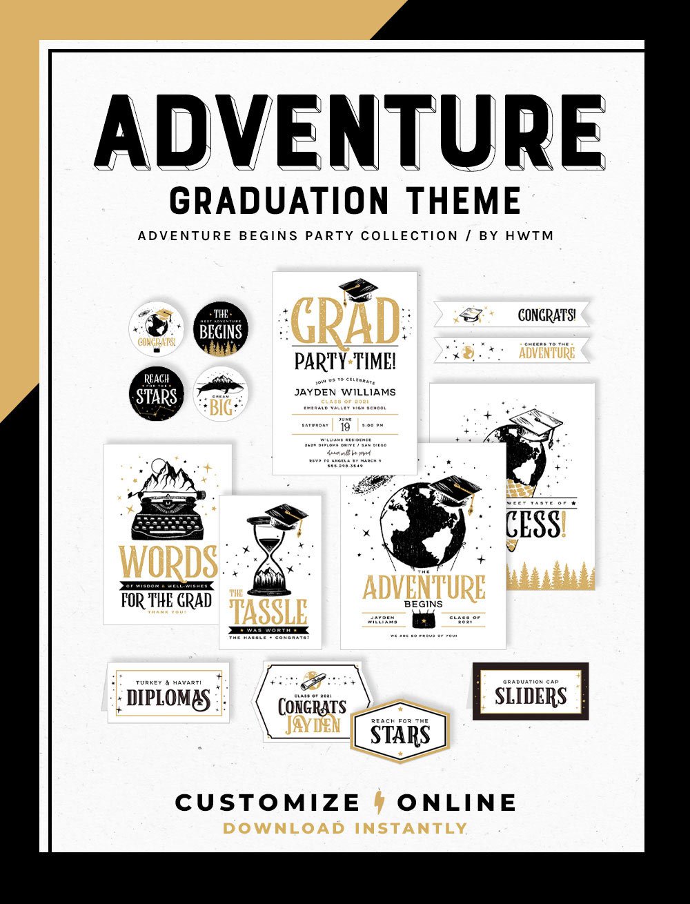 Graduation Printables - Adventure
