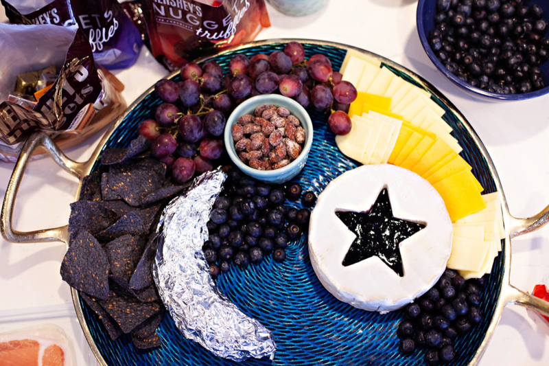 A Moon & Stars Themed Charcuterie Board // Hostess with the Mostess®
