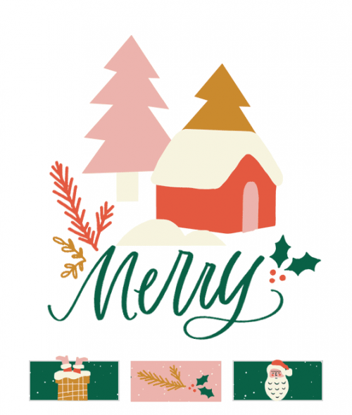 Chiristmas Printables - Merry and Bright
