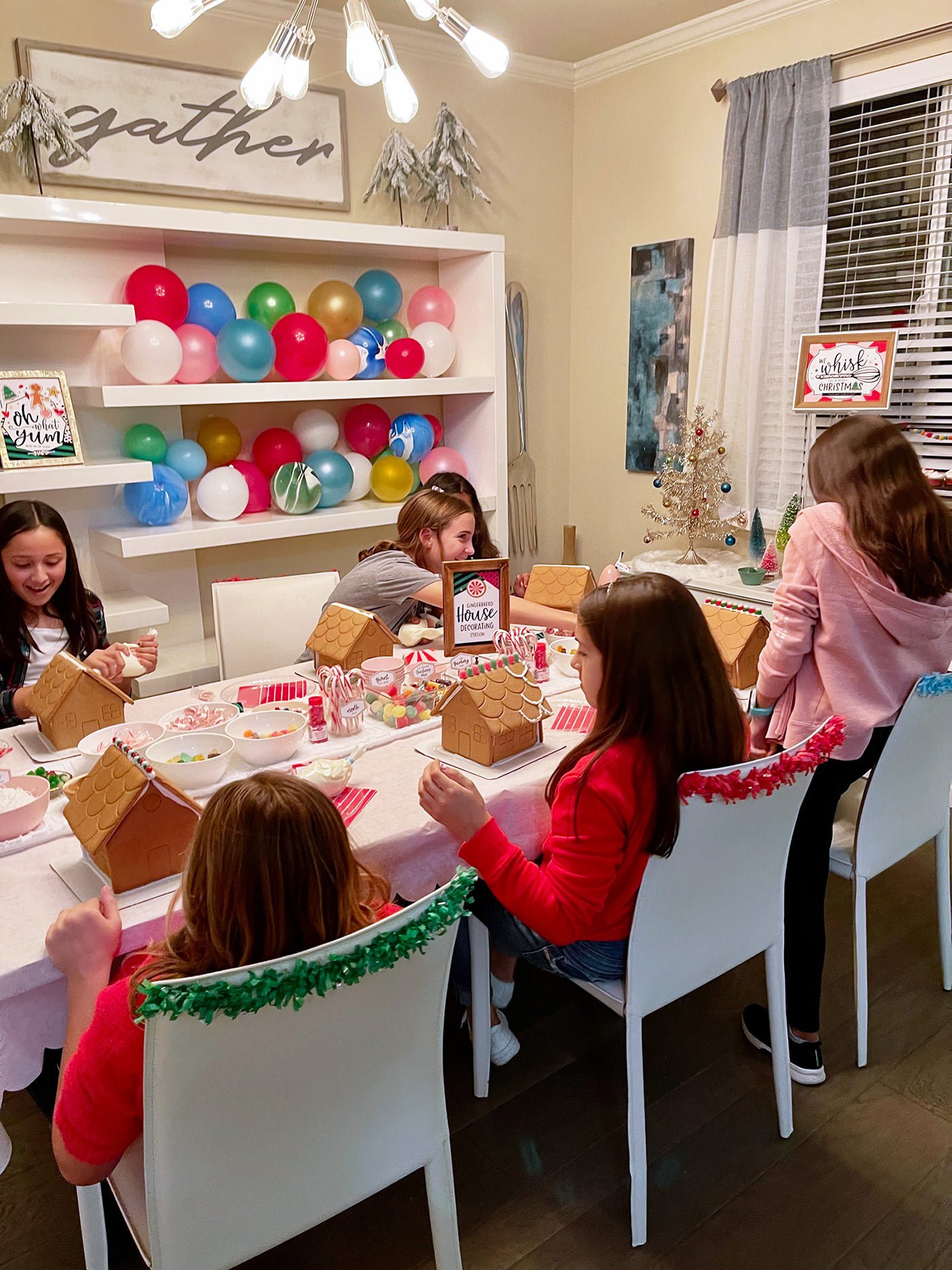 gingerbread house decorating party ideas